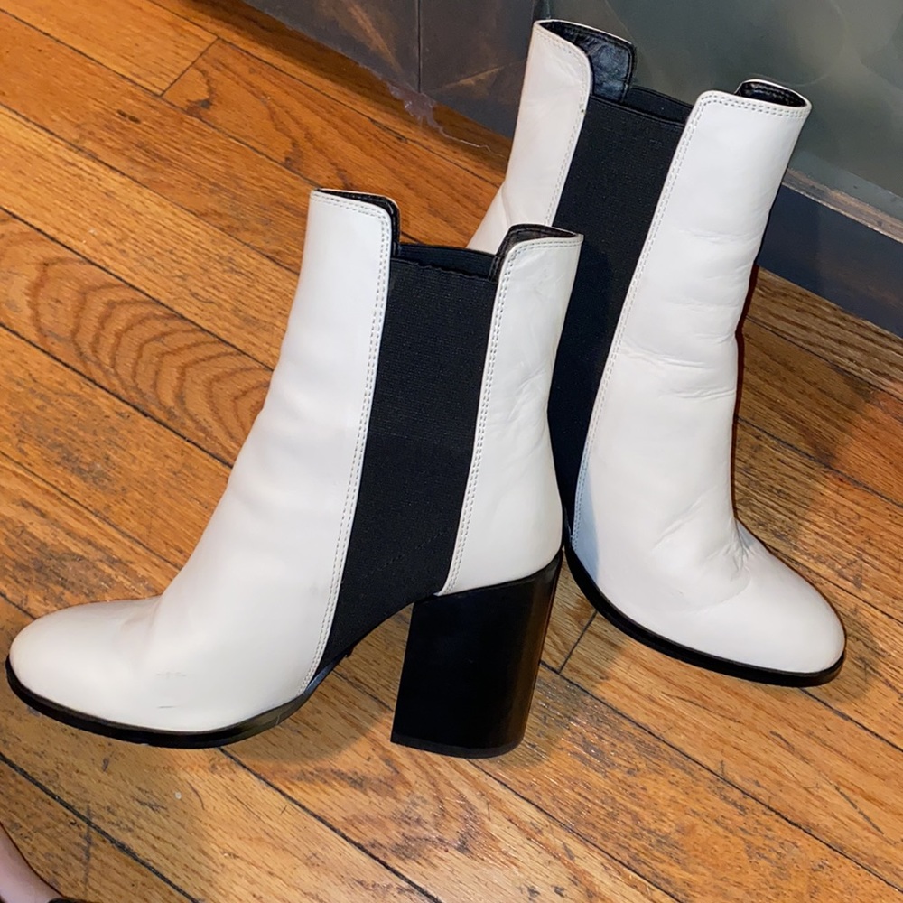 Tony Bianco white boots